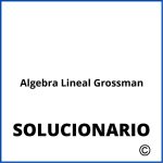 Solucionario Algebra Lineal Grossman