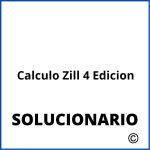 Solucionario Calculo Zill 4 Edicion