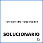 Fenomenos De Transporte Bird Solucionario
