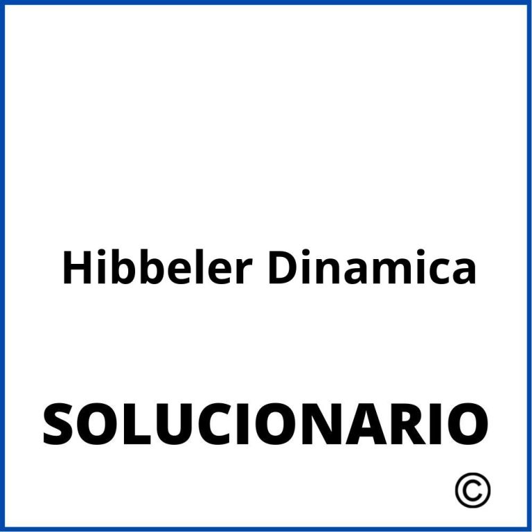 Solucionario Hibbeler Dinamica 12 Edicion