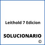 Leithold 7 Edicion Solucionario