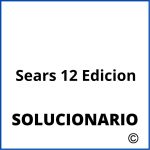 Solucionario Sears 12 Edicion