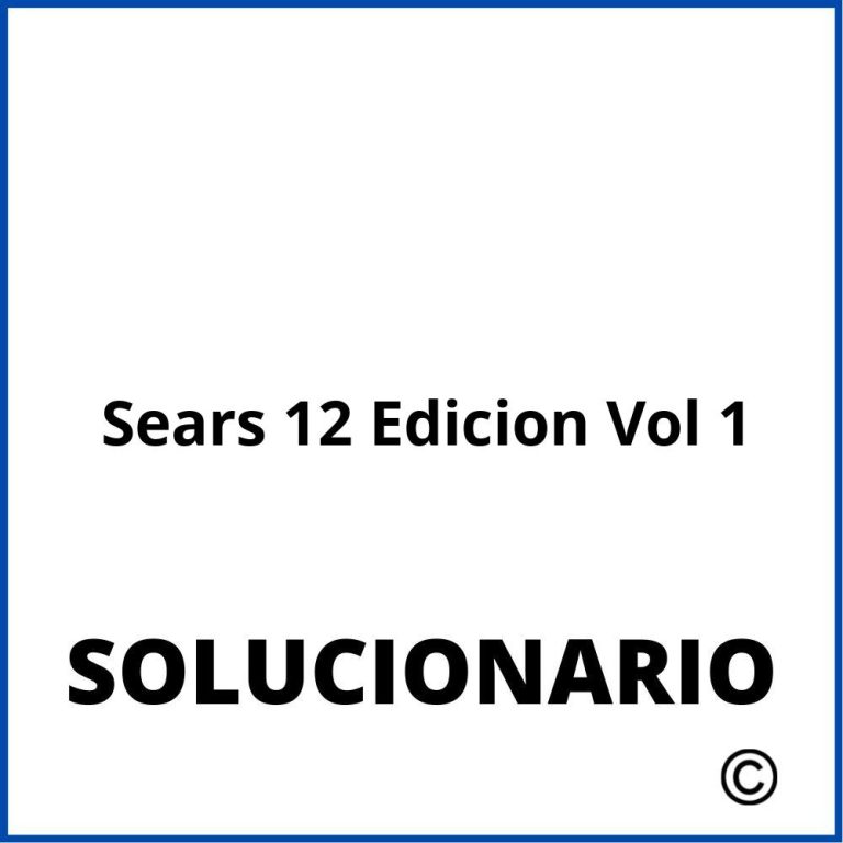 Solucionario Serway 9 Edicion Electricidad Y Magnetismo 7846